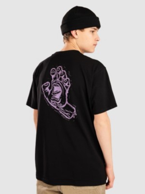 Santa Cruz Stamped Screaming Hand T-Shirt - buy now | ID-767086